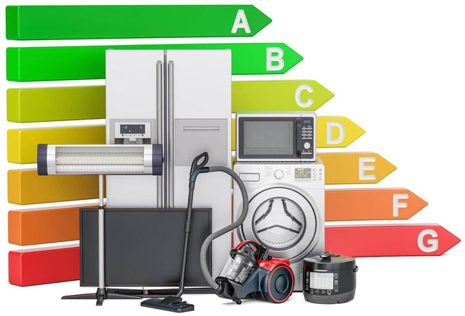 7 класа на енергийна ефективност на домакински уреди. 